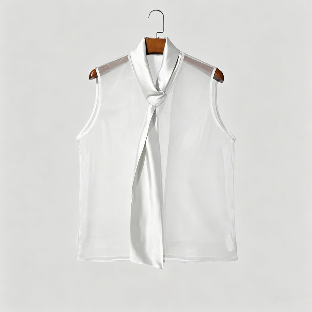 Ärmellose Satin-Weste für Herren – Bild 1 | LuxeStyle