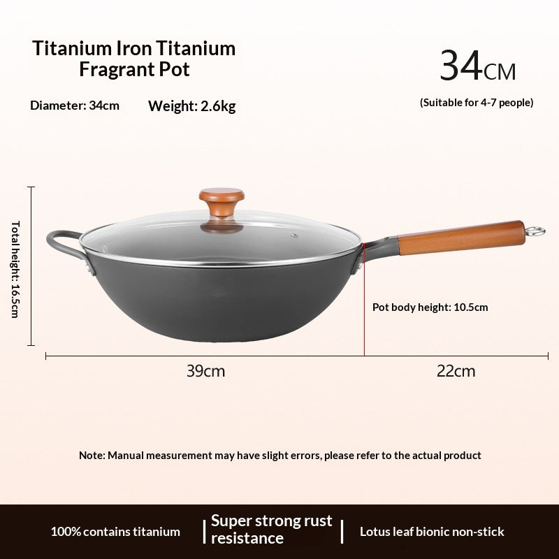 Titan-Guss Pfanne