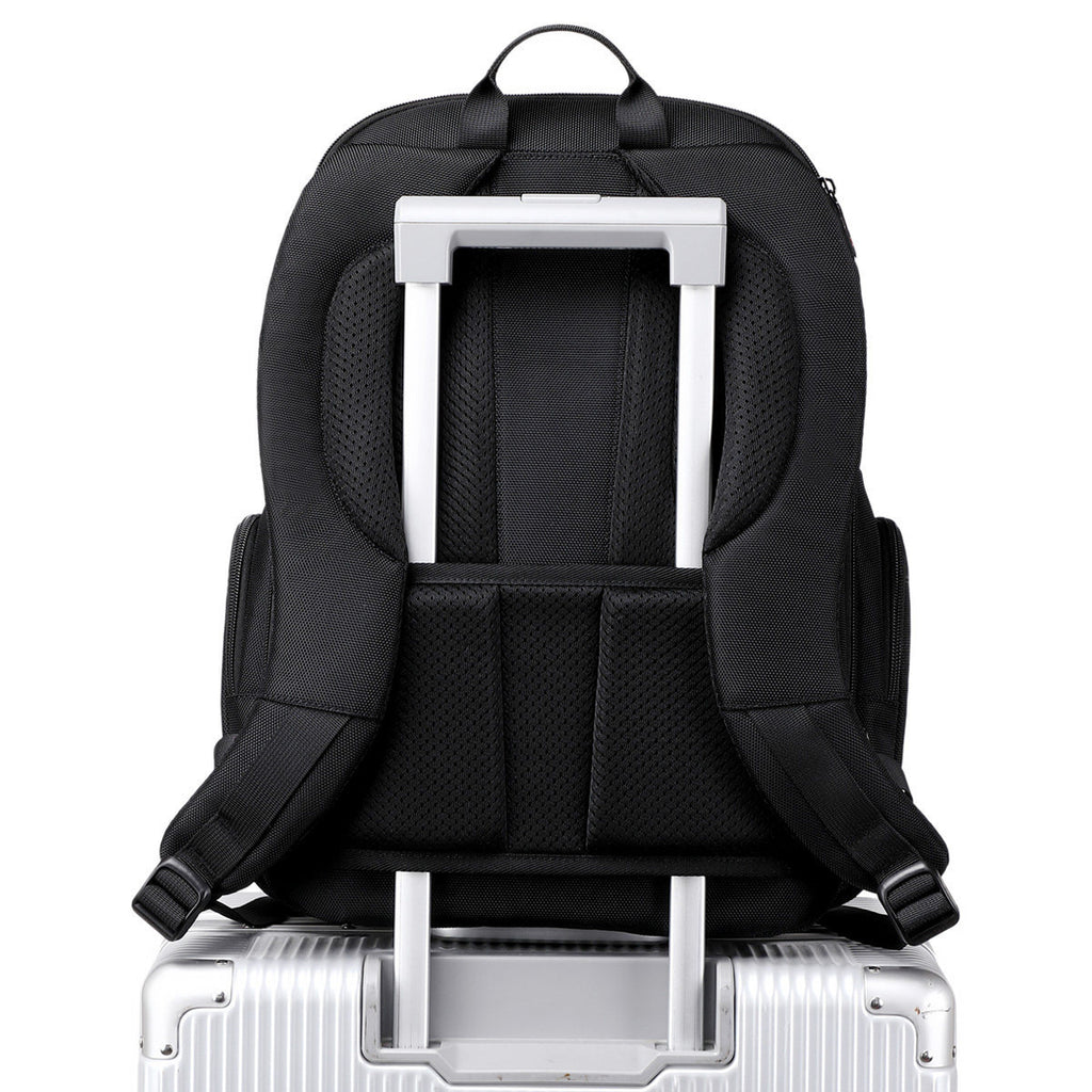 Erweiterbarer Oxford-Rucksack für Business-Reisen – Bild 5 | LuxeStyle