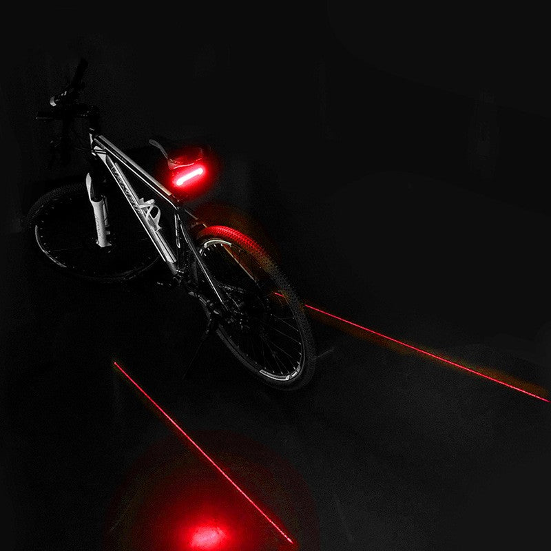 Laser-Rücklicht mit Fernbedienung und Blinker