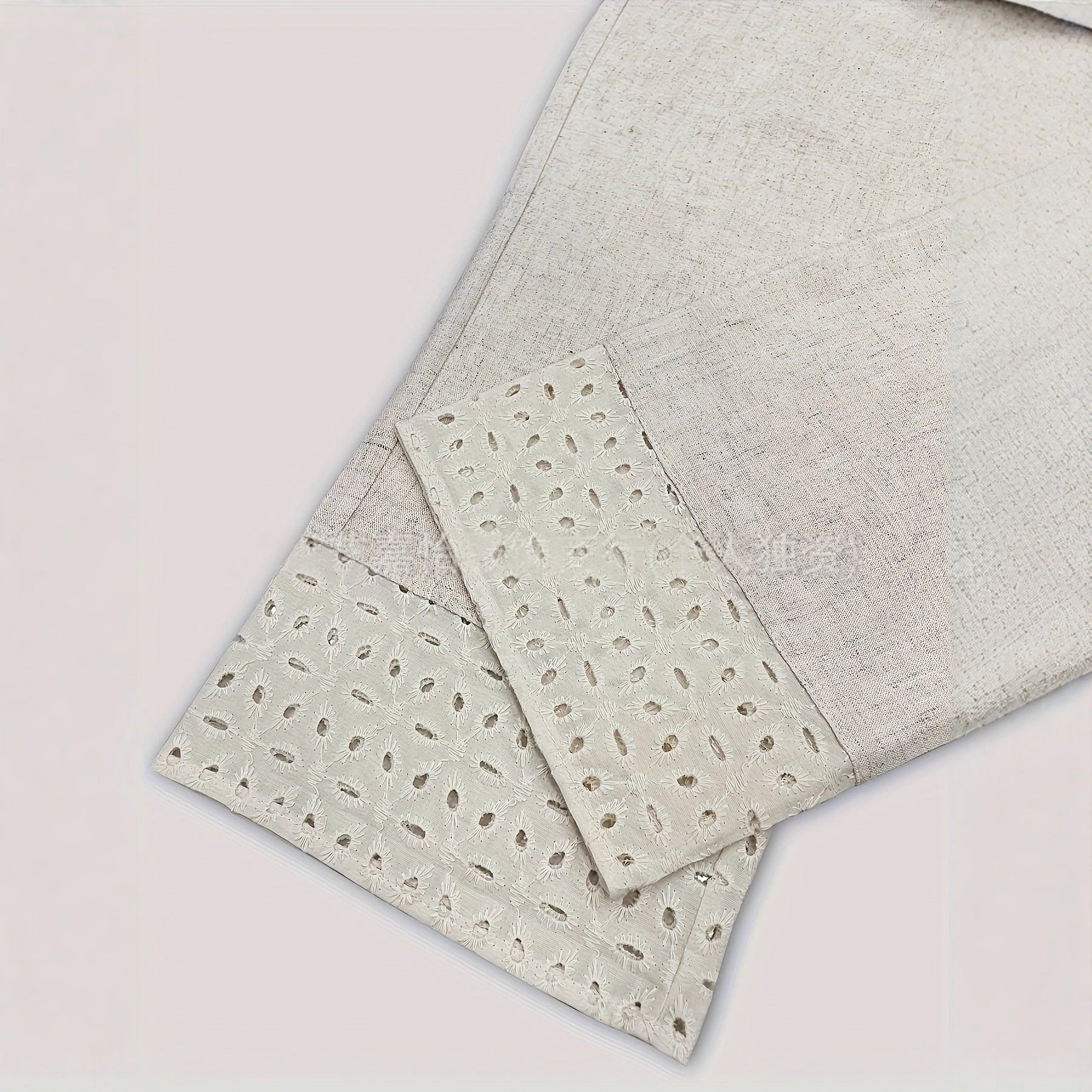 Leggings mit Spitze und Patchwork