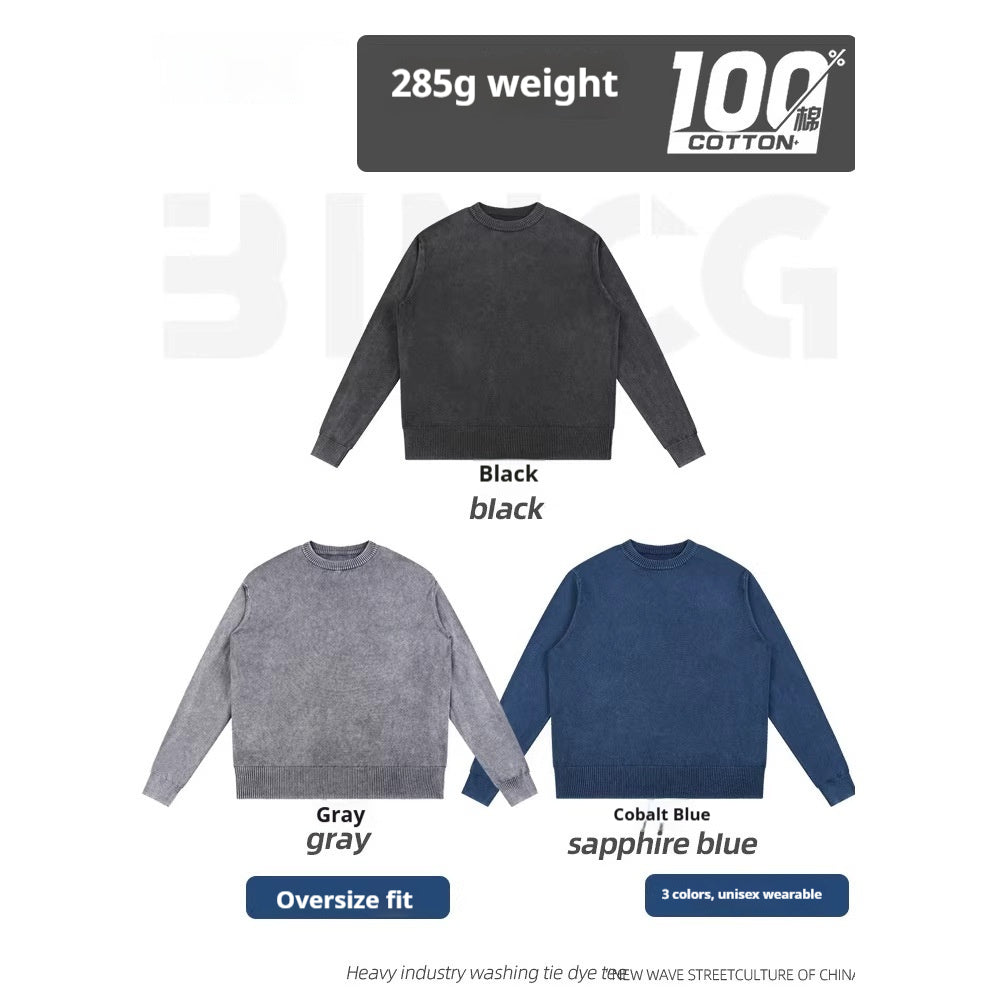 BG Streetwear Retro Strickpullover