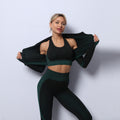 Nahtloses Yoga-Set für Damen