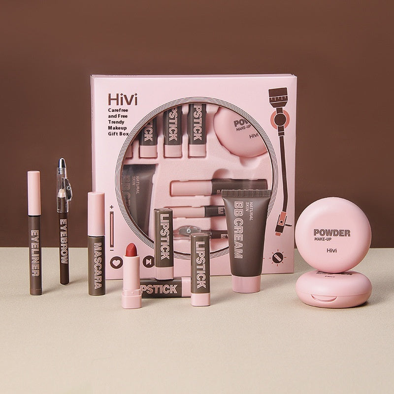 Lippenstift Puder Beauty Geschenkset