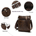 Männer Schultertasche aus Echtleder