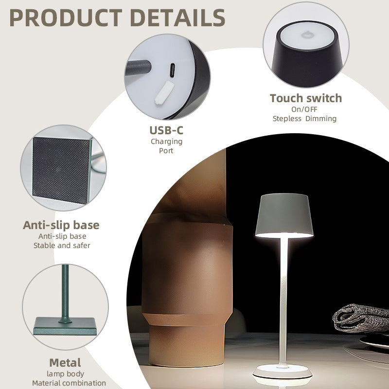 LED Mini Ambient Tischlampe Touch-Aktiviert – Bild 13 | LuxeStyle