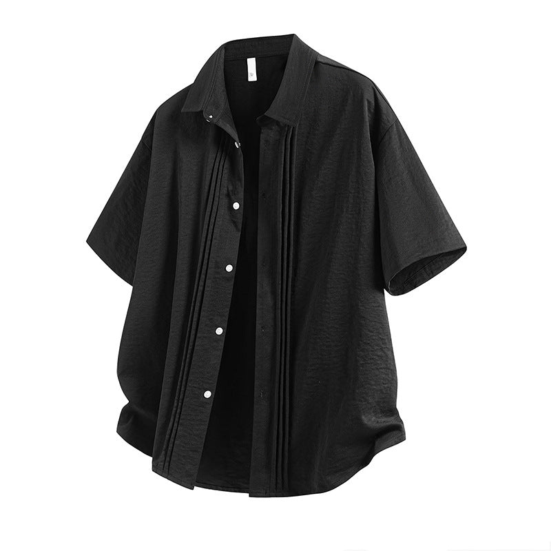 Herren Kurzarm-Shirt Sommer Casual Dünn – Bild 3 | LuxeStyle
