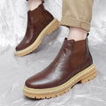 Robuste Worker Boots mit dicker Sohle – Bild 1 | LuxeStyle