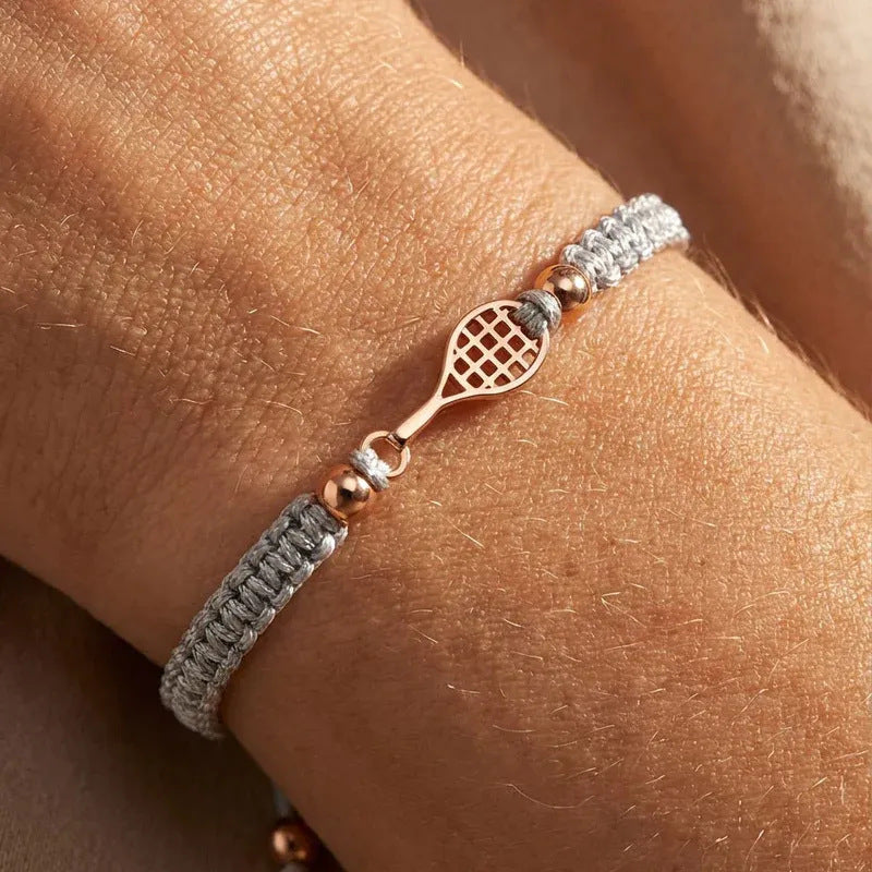 Handgewebtes Tennisarmband mit Farbblock – Bild 4 | LuxeStyle