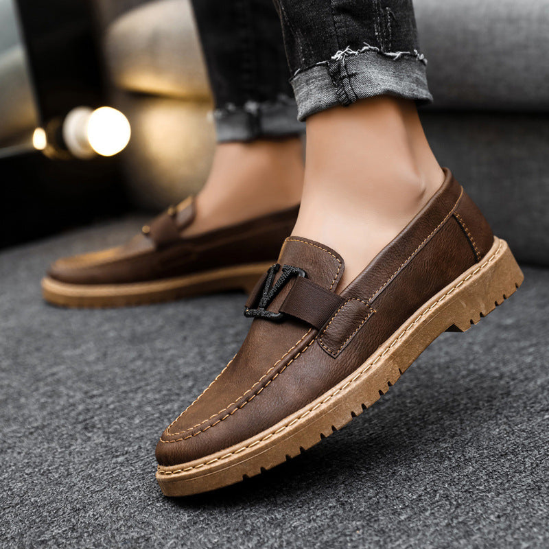 Herren-Freizeitschuhe aus Kunstleder | LuxeStyle