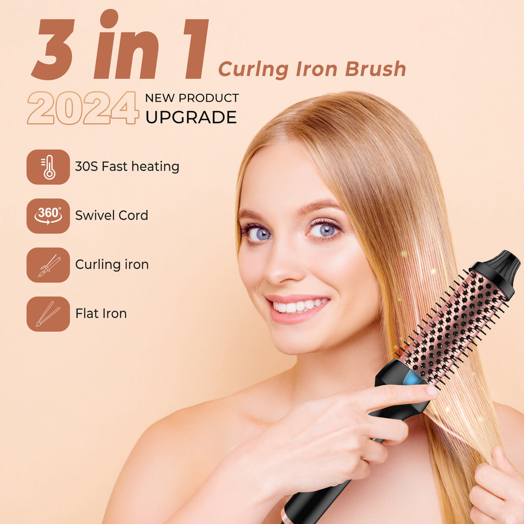 Anion-Roller Comb für glattes oder lockiges Haar – Ansicht 5