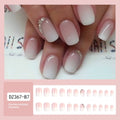 Eis-transparentes Gradient Nagelset