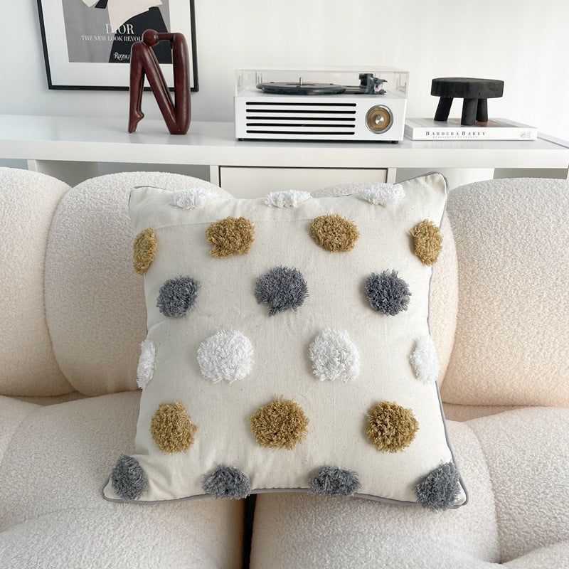 Boho Kissenbezug Baumwolle Leinen – Bild 6 | LuxeStyle