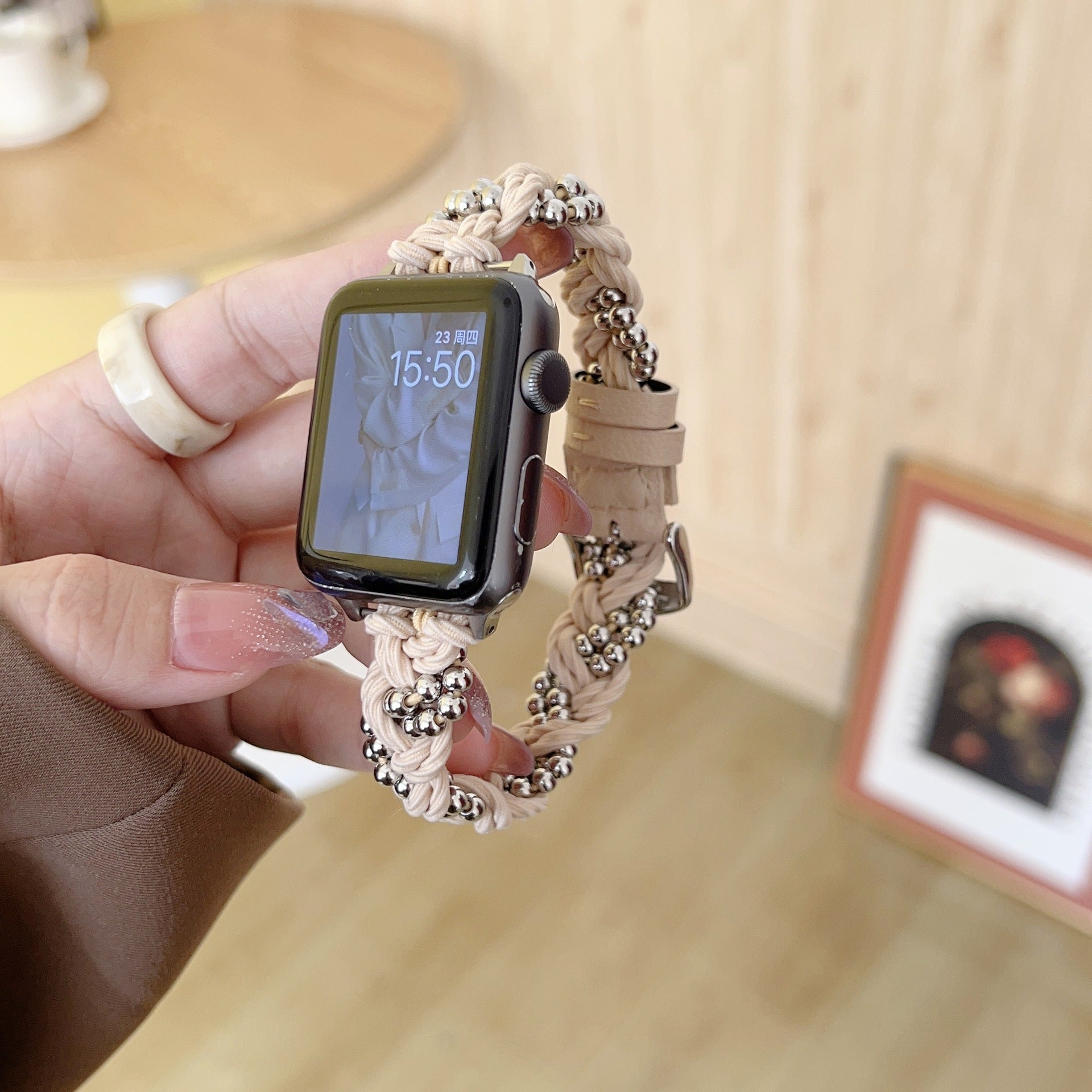Elastisches Stahl-Kugelarmband
