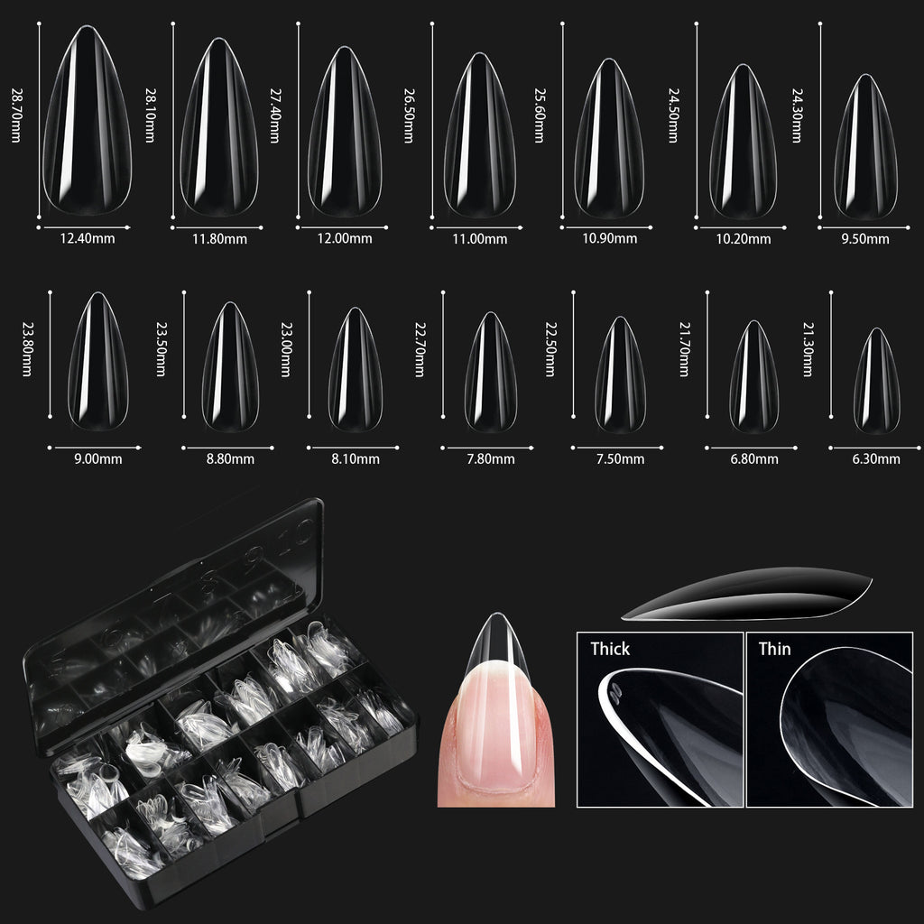 Transparente Nagel-Tips