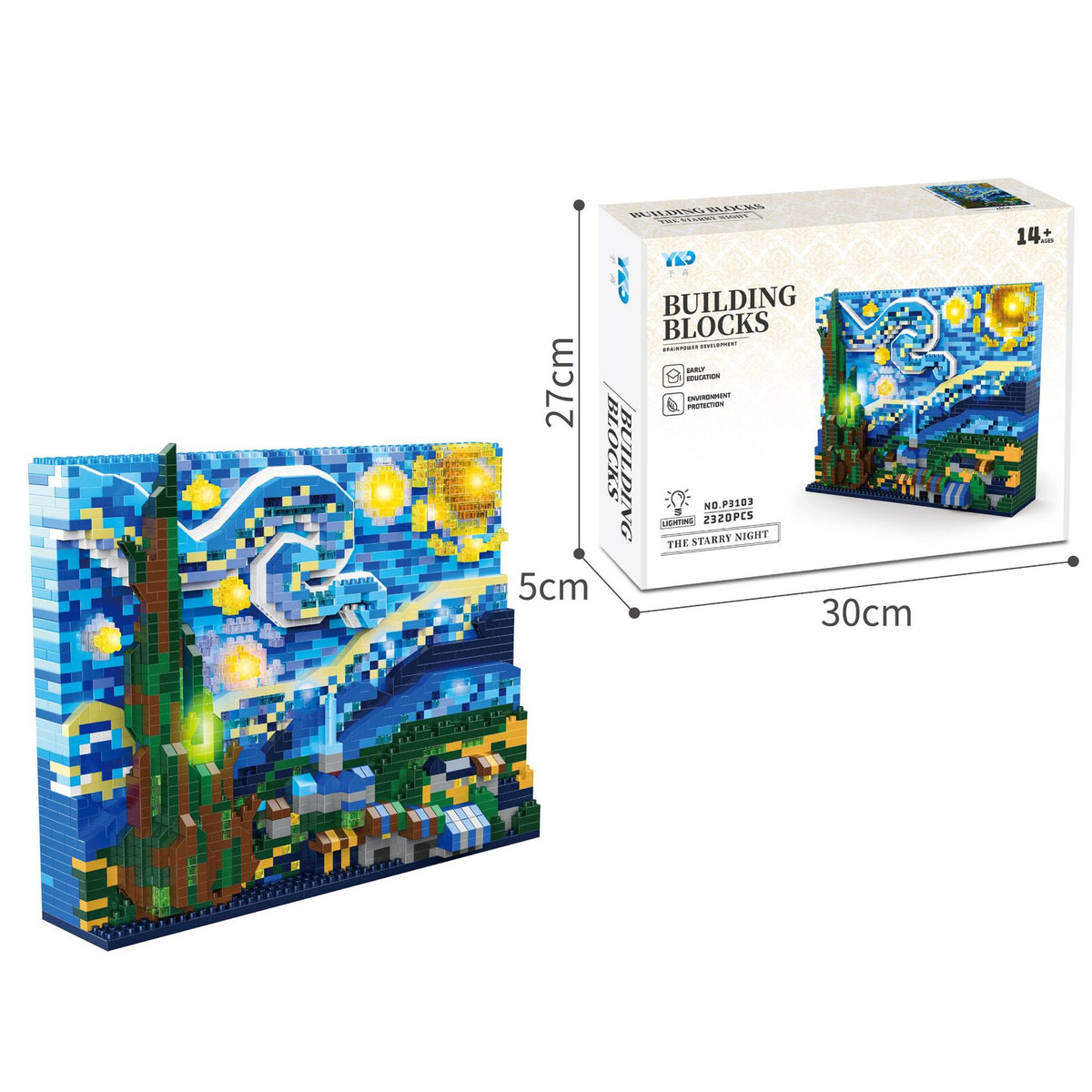 Kreatives Bausteine-Set: Welle oder Sternennacht – Bild 5 | LuxeStyle