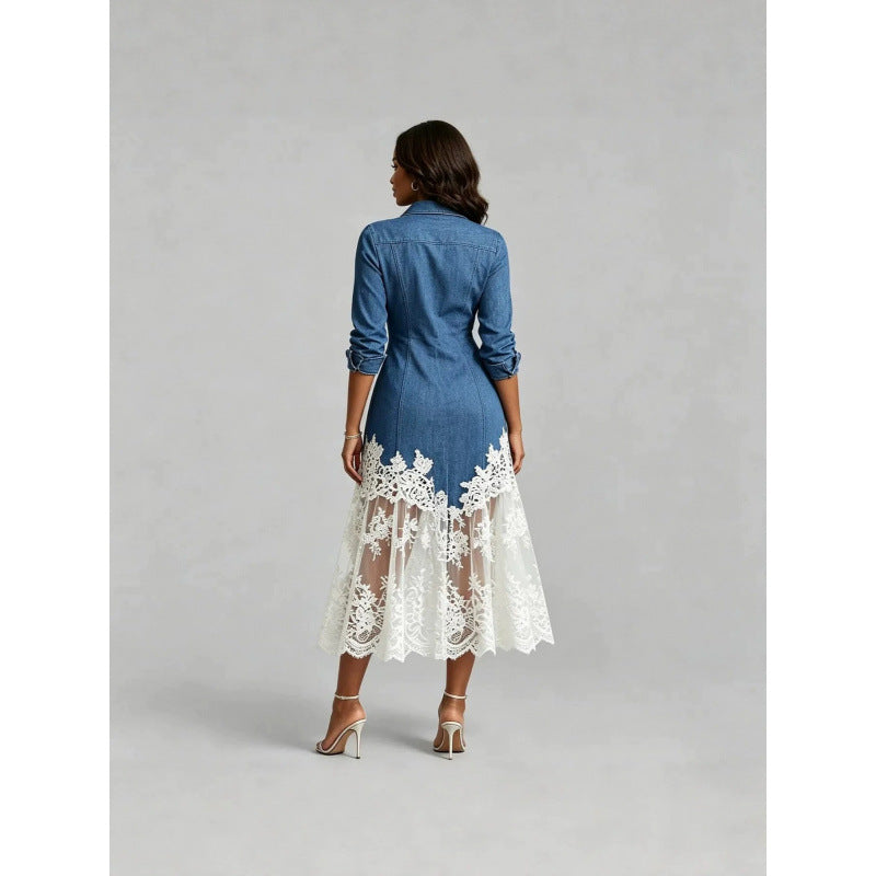 Lace Patchwork Rock