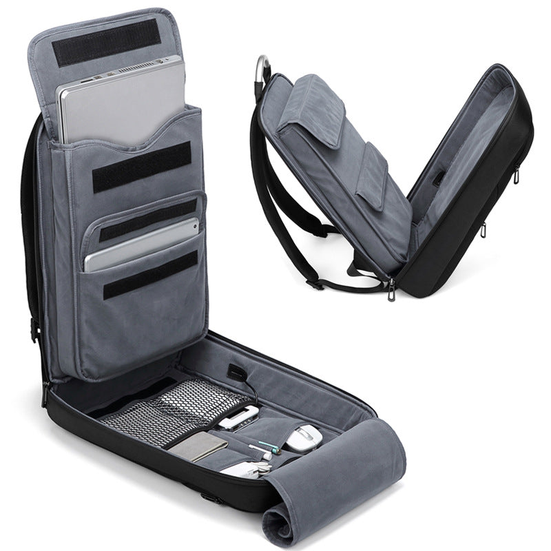 Wasserdichter Rucksack aus Oxfordstoff – Bild 5 | LuxeStyle