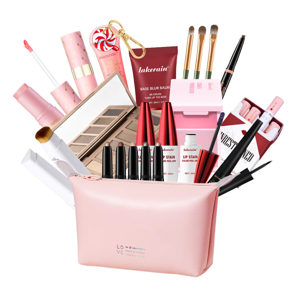 Komplettes Make-up-Set inkl. Aufbewahrungstasche – Bild 3 | LuxeStyle