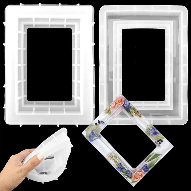 Rechteckige Giessform für Fotorahmen | LuxeStyle
