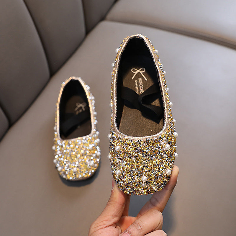 Mädchenschuhe mit Schleife und Strass – Bild 7 | LuxeStyle