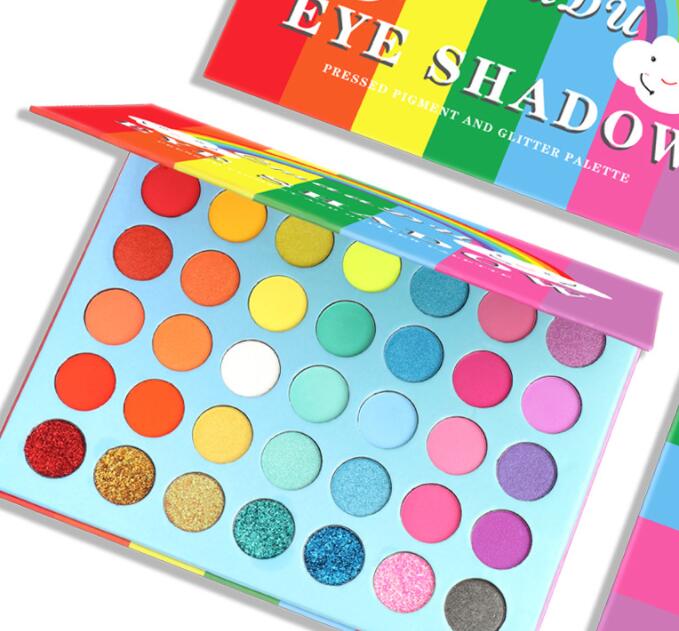 35 Farben Regenbogen Lidschatten-Palette – Bild 3 | LuxeStyle