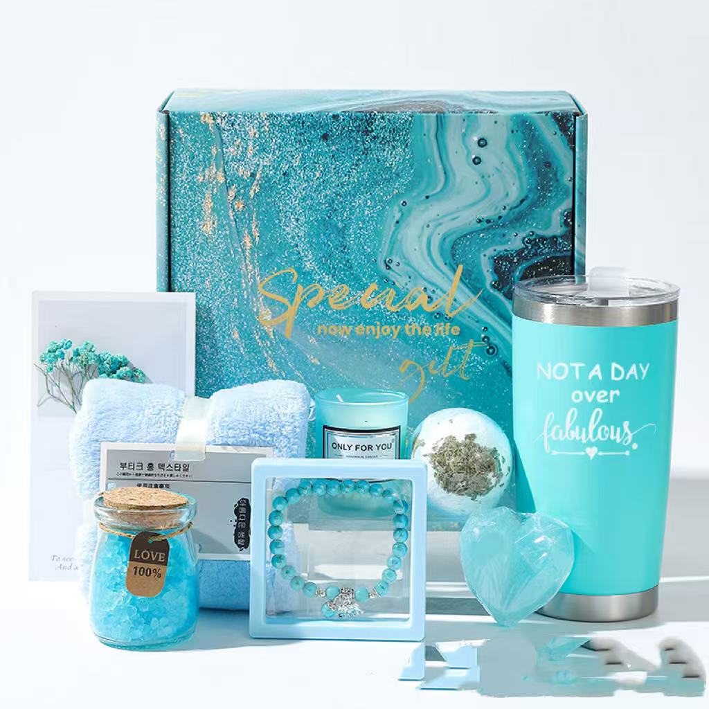 Aromatherapie-Geschenkset "Blue Lady"