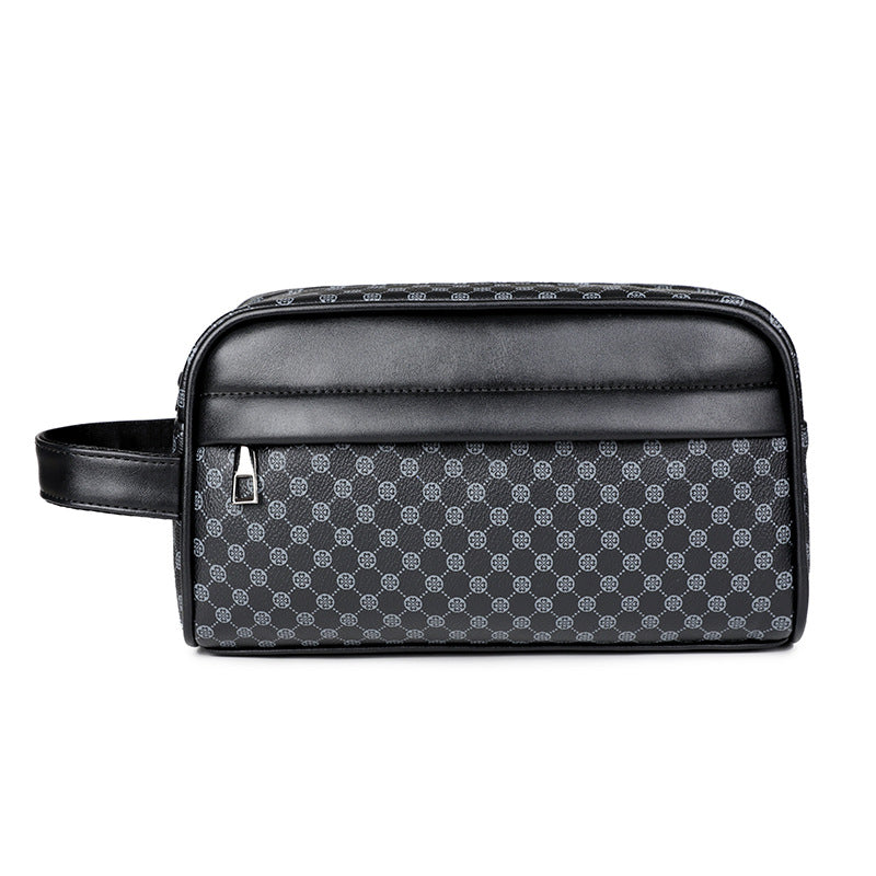 Herren Clutch Vintage Druck Tasche