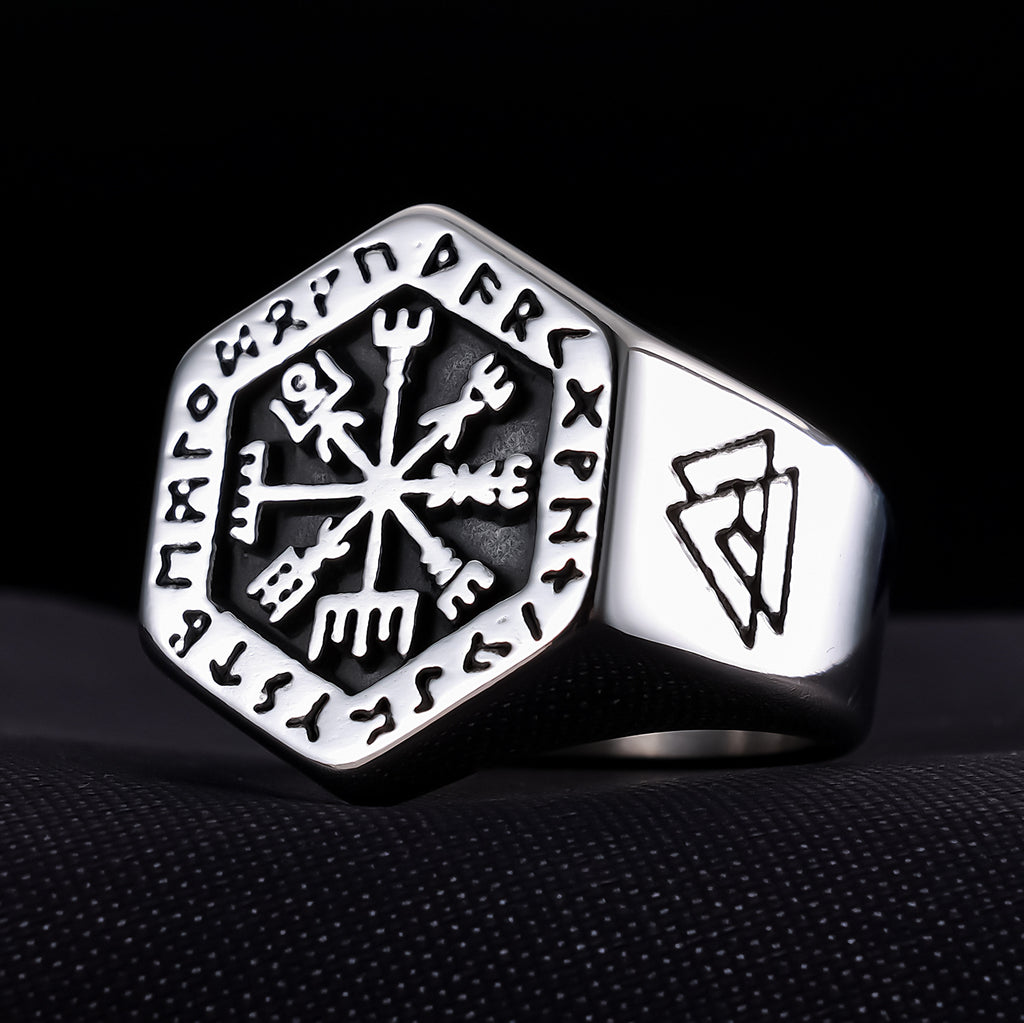 Viking Edelstahl Herren Ring