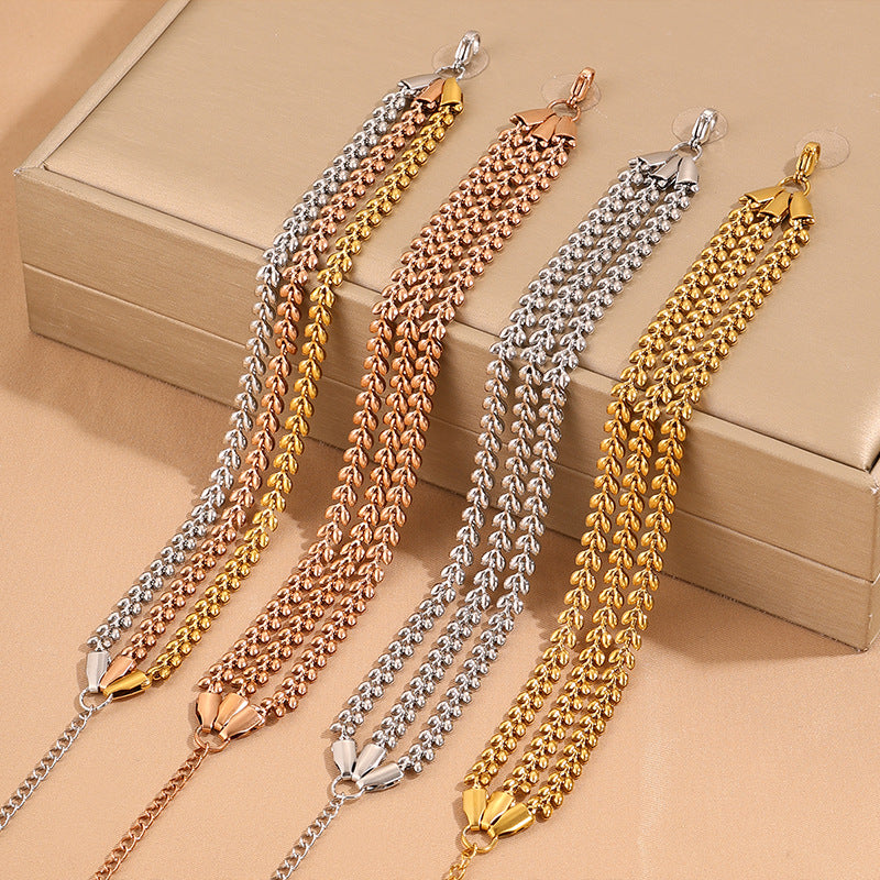 Titanstahl-Armband für Damen