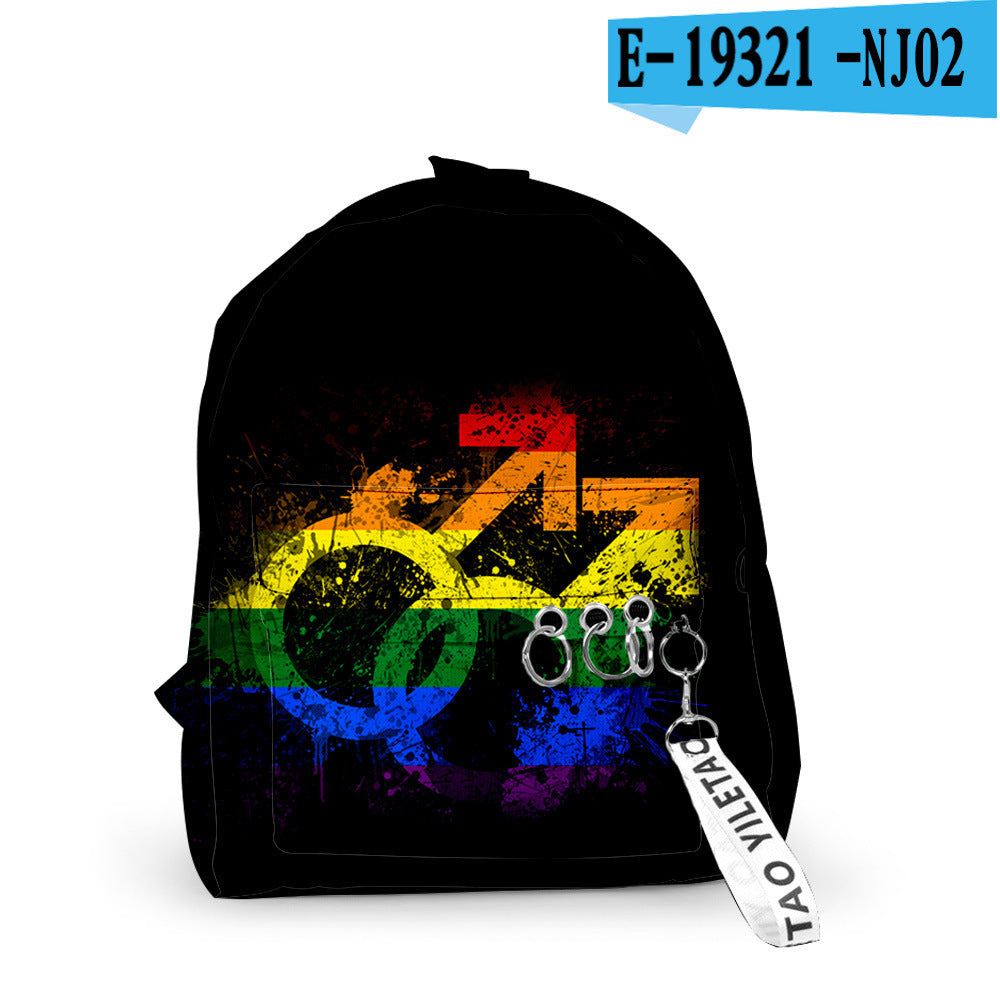 Rucksack mit 3D-Digitaldruck – Bild 3 | LuxeStyle