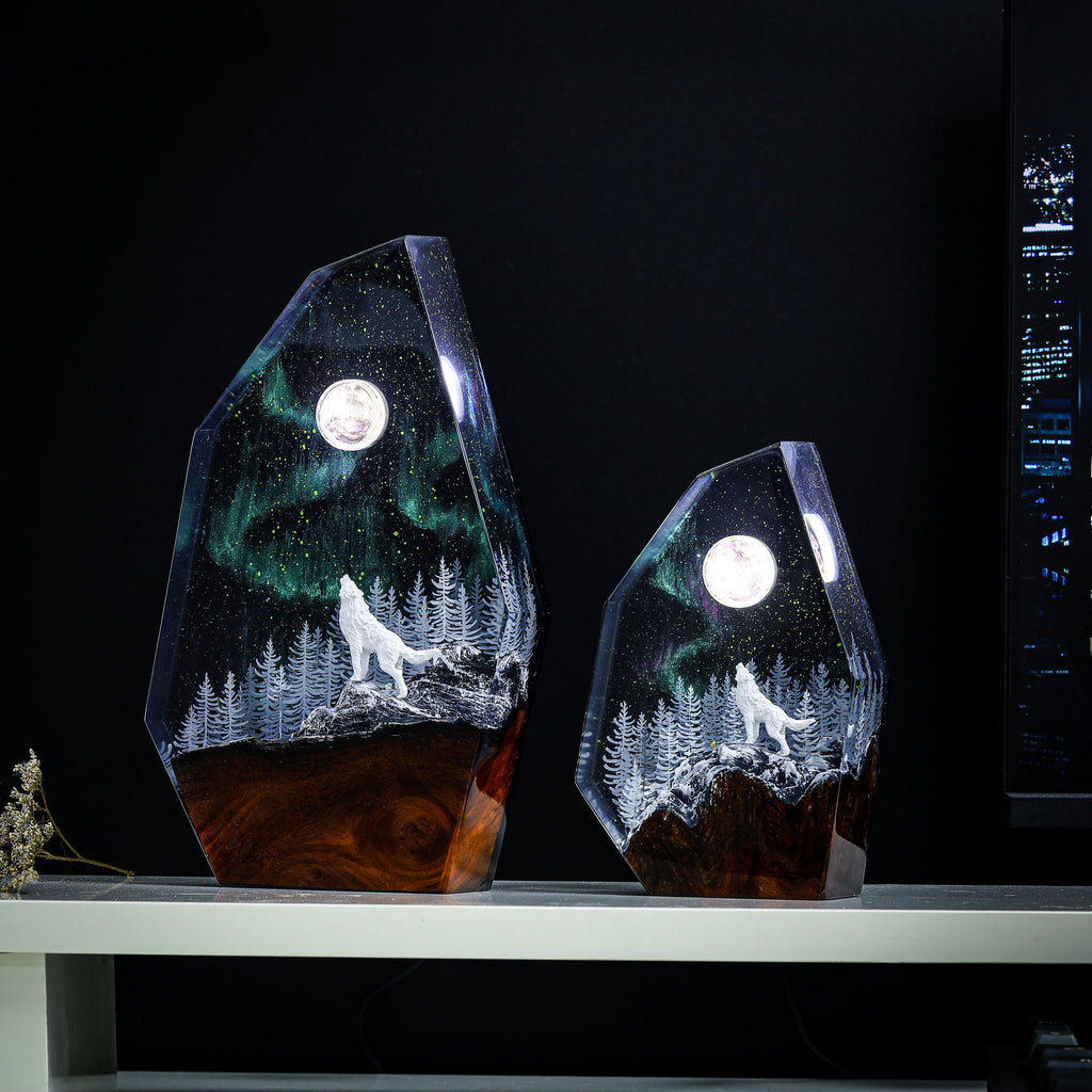 Schneewolf-Lampe