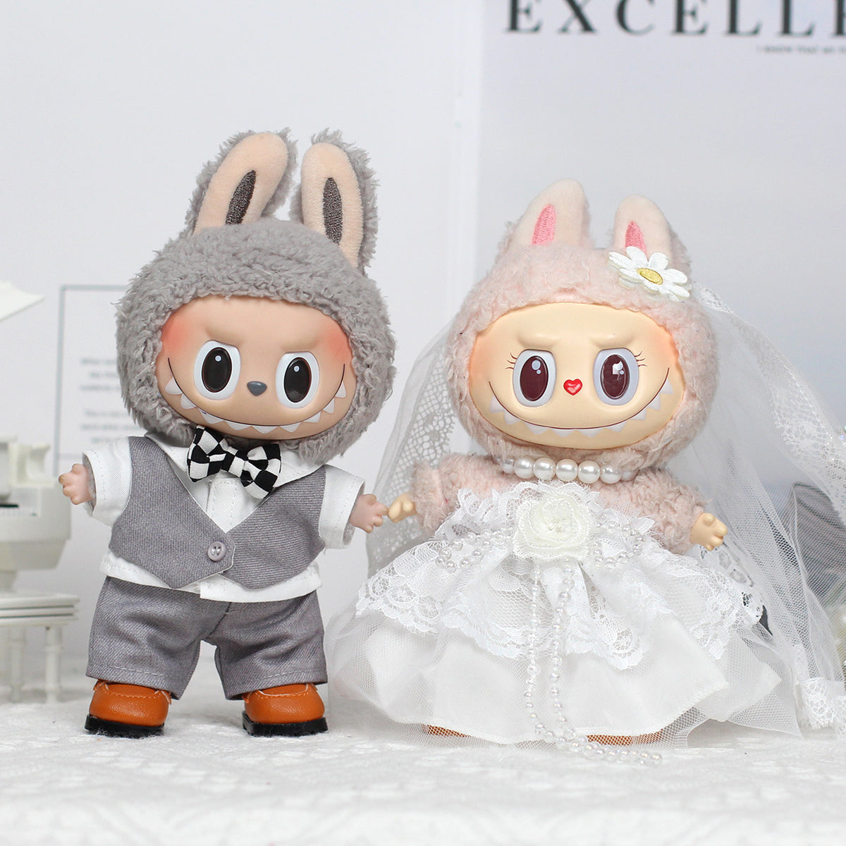 Hochzeitskleid-Set für Puppen – Bild 5 | LuxeStyle