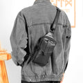 Männer Brusttasche aus Kuhleder | LuxeStyle