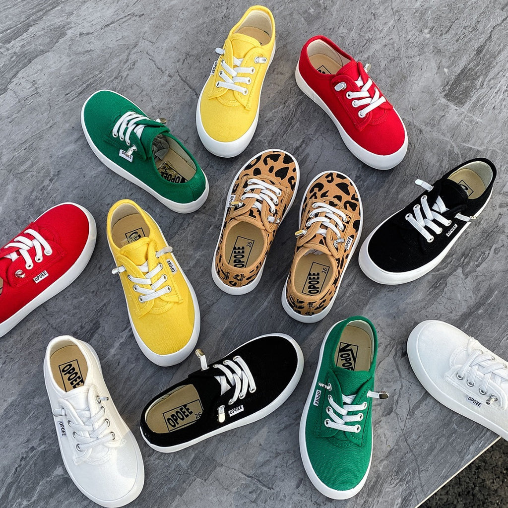 Trendige Kinder Canvas Schuhe