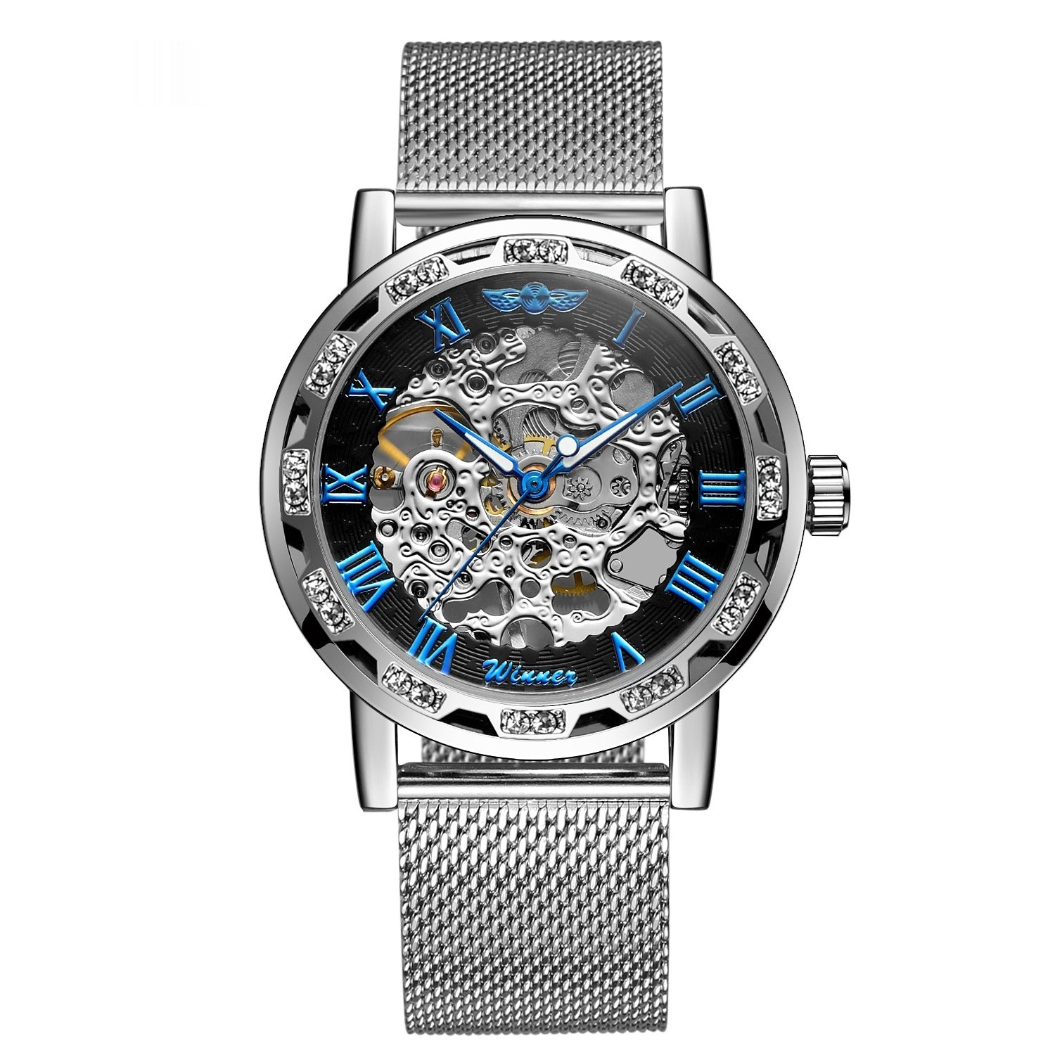 Herren-Mechanik-Armbanduhr
