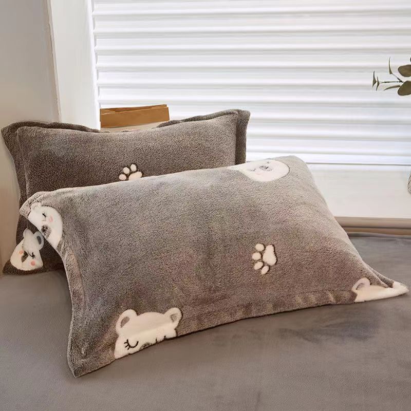 Warme Korallenfleece-Kissenbezug – Bild 8 | LuxeStyle