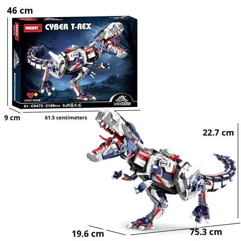 Mechanischer Dino-Bausatz