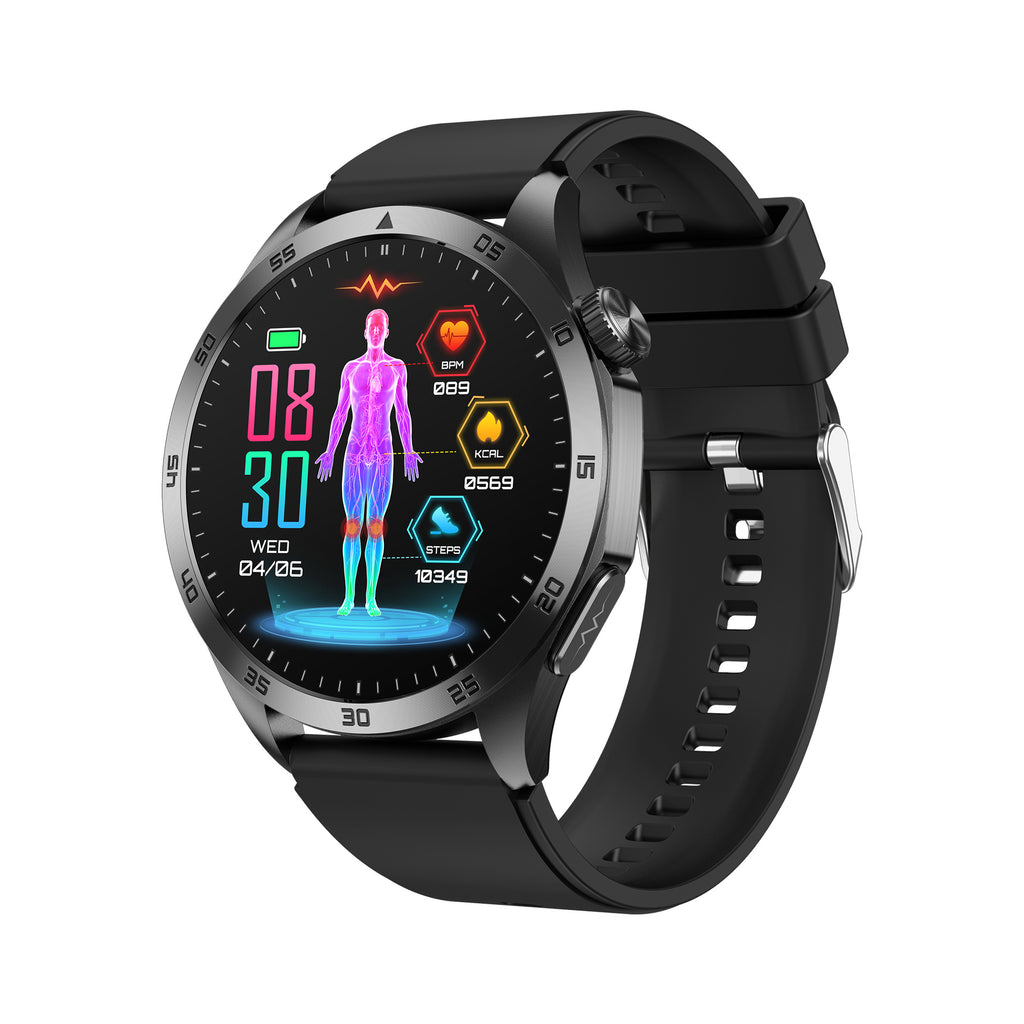 Silikon Smartwatch mit Bluetooth & Gesundheitsfunktionen – Bild 7 | LuxeStyle