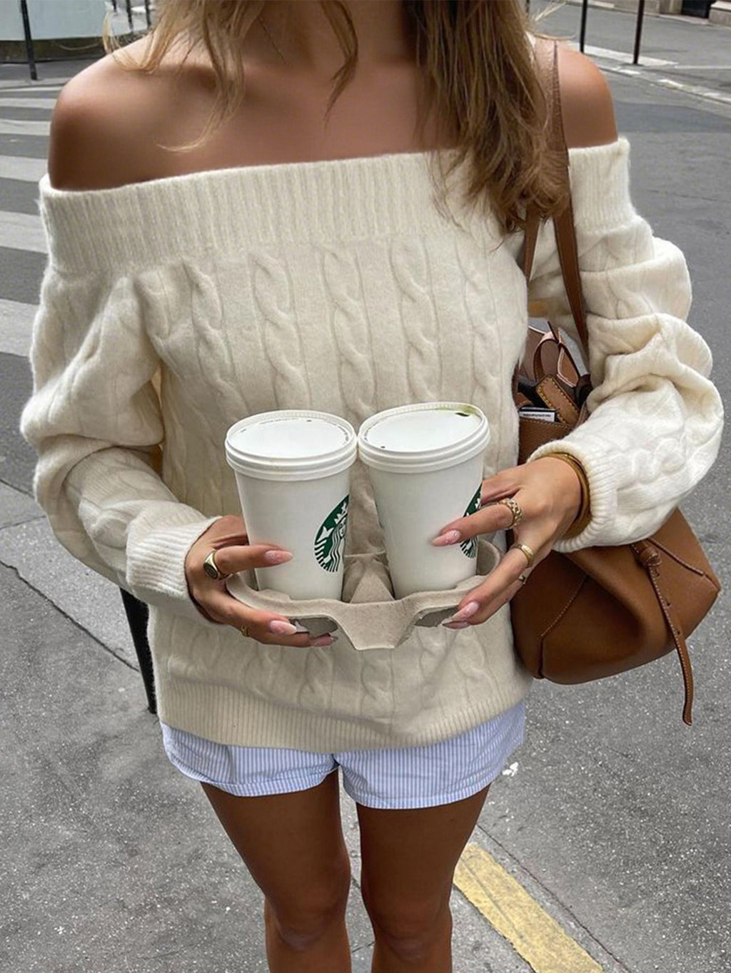 Casual Langarm-Pullunder für Damen