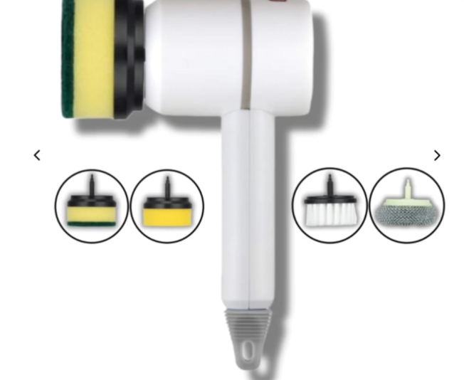 Elektrische Reinigungsbürste automatisch kabellos USB-Ladebürste für K