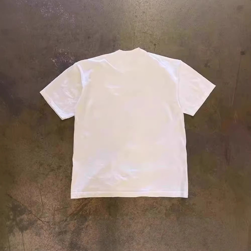 Oversized T-Shirt mit Fisch-Print