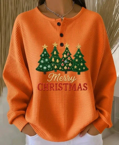 Retro-Lässiges Sweatshirt