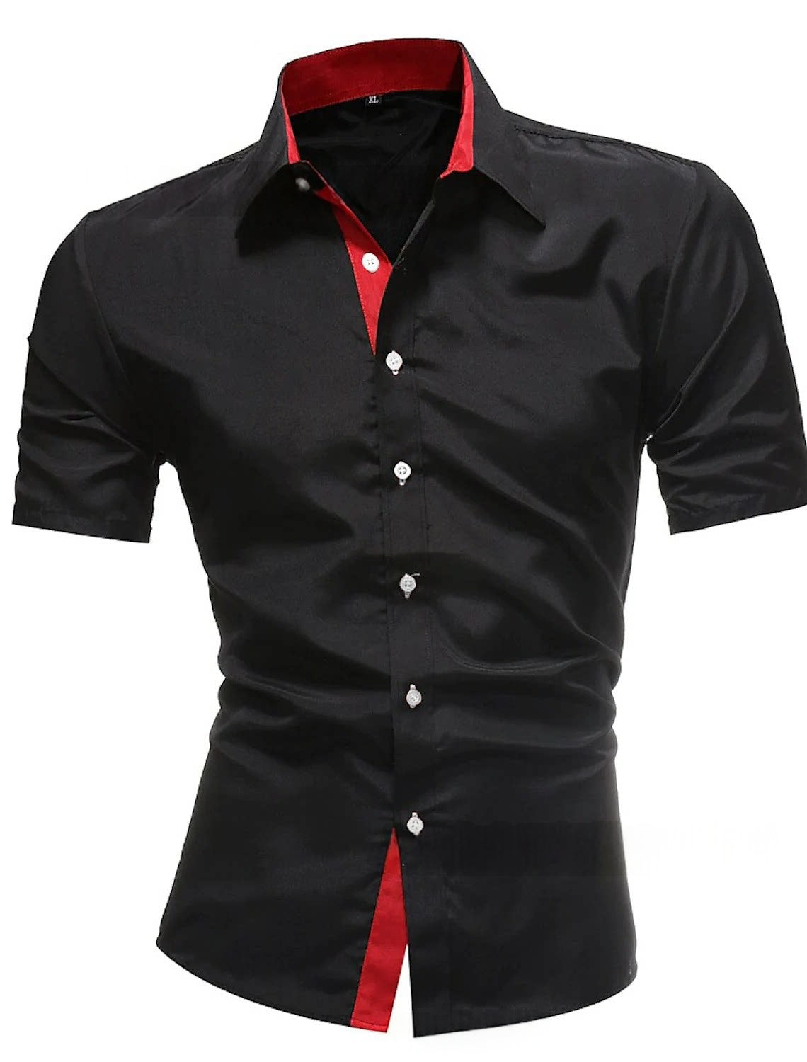 Herrenlangarmshirt mit Farbblock-Design – Bild 5 | LuxeStyle
