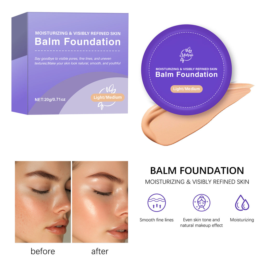 Concealer Foundation Creme – Feuchtigkeitsspendend & Leicht