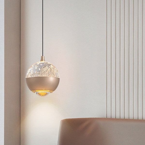 Minimalistische Nachttisch-Pendelleuchte