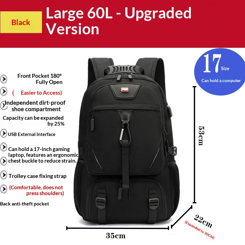 Outdoor Wanderrucksack 80 Liter wasserdicht – Bild 4 | LuxeStyle
