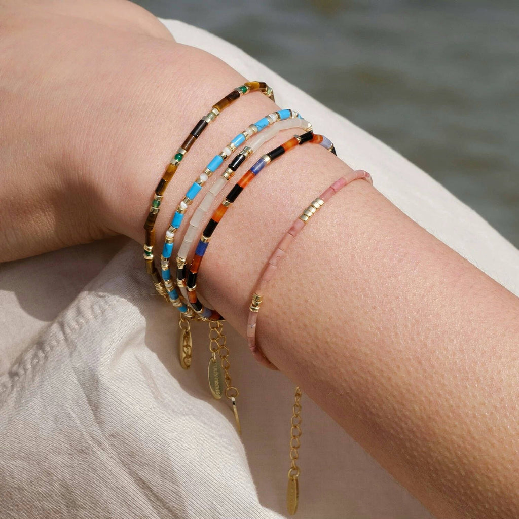 Armband aus Achat für Damen – Bild 3 | LuxeStyle