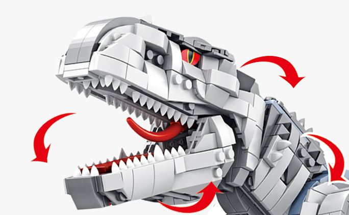 Riesiger T-Rex Bausteine für Kinder – Bild 9 | LuxeStyle