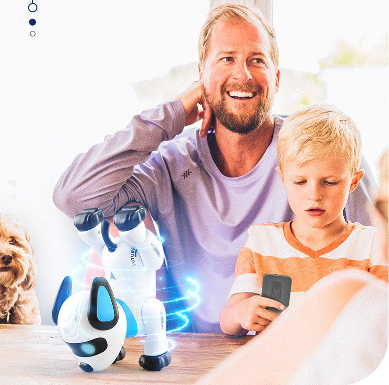 Intelligenter Roboterhund mit Fernbedienung